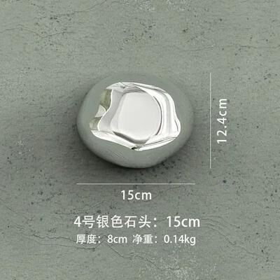 Uplift Treasures Golden 3D Simulation Stone Wall Decor silvery.04