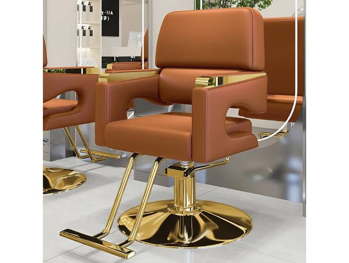 Chaise de barbier nordique moderne confortable Salon de luxe chaise de coiffeur ergonomique beauté meubles de cheveux Kapperstoel personnalisés