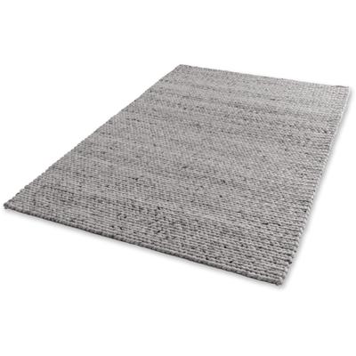 Teppich "Enisa 6027", grau, B:170cm H:15mm L:240cm, Baumwolle, Kunstfaser, Wolle, SCHÖNER WOHNEN-KOLLEKTION, Teppiche, Teppich, Struktur, Wolle, handweb, Wohnzimmer, Schöner Wohnen Kollektion