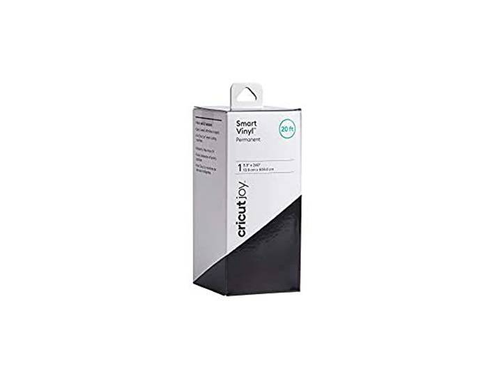 Cricut 2007357 Joy Smart Vinyl Permanent Zwart 6.1m (20ft) Zelfklevende Vinyl Rol Voor gebruik met Cricut Joy