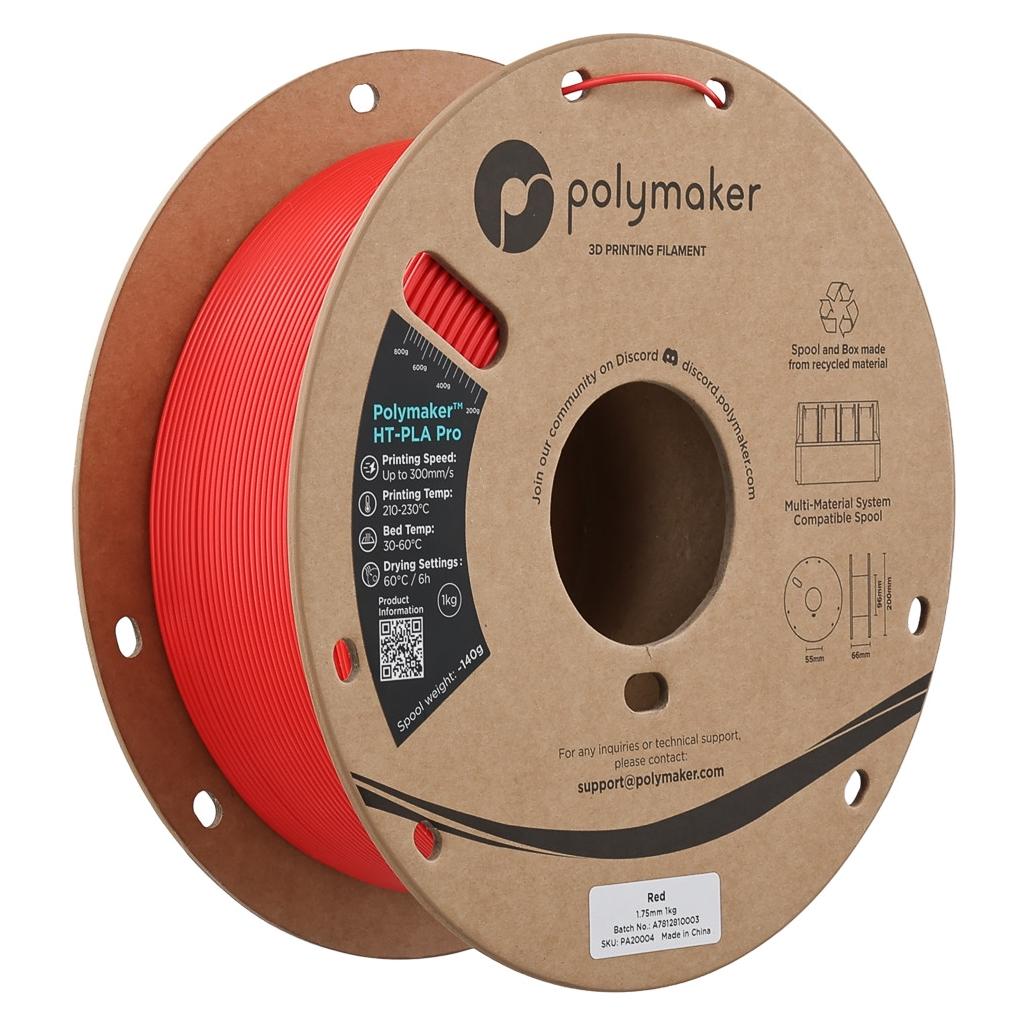 Polymaker HT-PLA-PRO RED 1kg (PLA, 1000 g) (PA20004)
