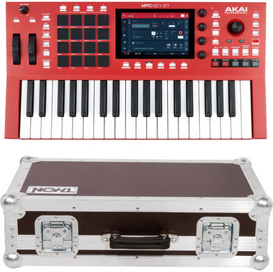 Akai Professional MPC Key 37 Case Bundle Phenol Braun