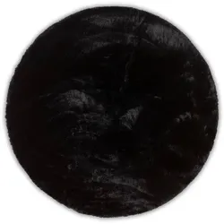 Gino Falcone Teppich Chiara black 90 x 90 cm Herz