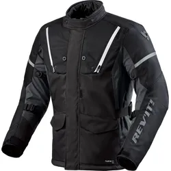 Revit Horizon 3 H20, Textiljacke wasserdicht - Schwarz/Weiß - 3XL