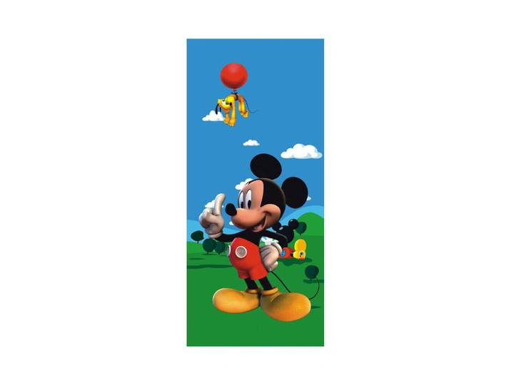 Ag Art - Poster Porte La Maison De Mickey Disney Intisse 90x202 Cm