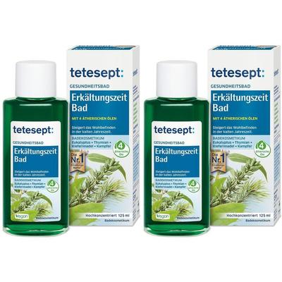 Tetesept Erkältungszeit Bad 2x 2x125 ml