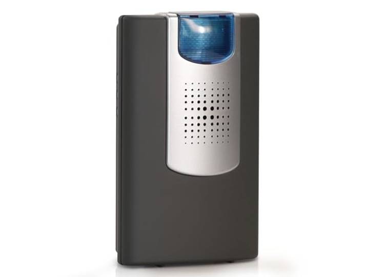 Heidemann Draadloze ontvanger HX Flashlight (alleen ontvanger, antraciet, max. bereik 200 m, volume 4-traps instelbaar tot 90 dB 8 melodieën instelbaar, bel, deurbel) 70873