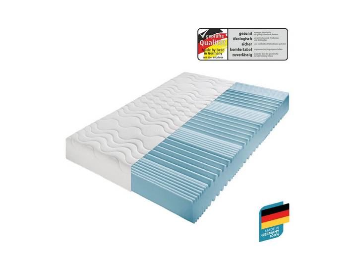 Komfortschaummatratze Premium Cool Plus, Matratze in 140x200 cm und weiteren Größen, Beco, 25 cm hoch, Optimales Schlafklima durch Cool-Plus-Markenfaser