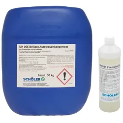 Schöler UH 065 Brillant 30 kg, spezielle für LKW und Busse als Aktionsangebot mit GRATIS UH031 Freizeitreiniger 1 L
