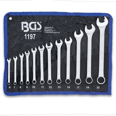Bgs Maul-Ringschlüssel-Satz SW 6 - 22mm 12-tlg. [Hersteller-Nr. 1197]