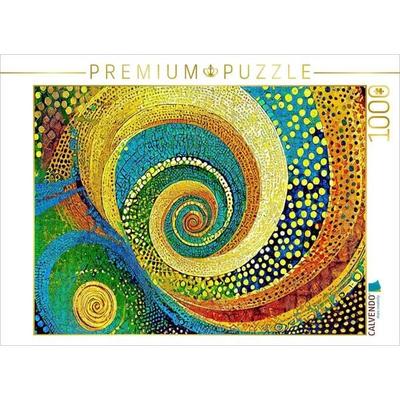 CALVENDO Puzzle Gegenläufige Kreisbewegung | 1000 Teile Lege-Größe 64x48cm Foto-Puzzle für glückliche Stunden