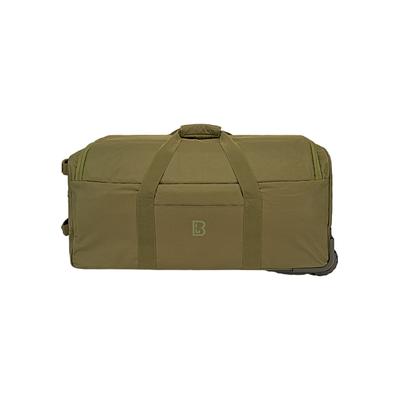Reisetasche BRANDIT "Brandit US Cooper Trolley large", Gr. onesize, grün (olive), Polyester, unifarben, Taschen Reisetasche