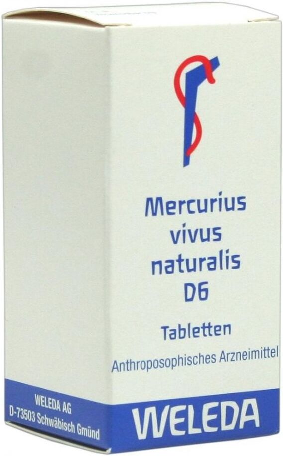 Weleda Mercurius Vivus Naturalis D6 Tabletten
