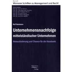 Unternehmensnachfolge mittelständischer Unternehmen, Fachbücher von Ralf Hermann