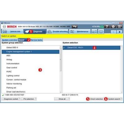 SEKURIT Software, Systemdiagnose 9207450092