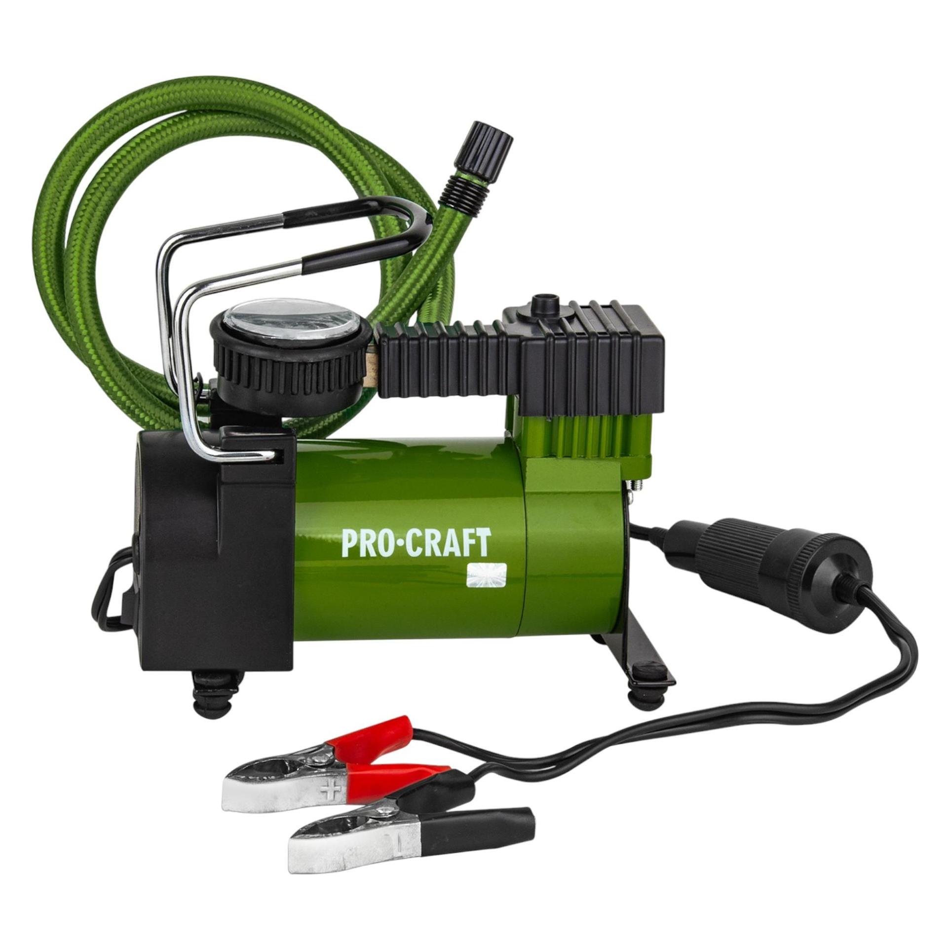 Procraft LK170 Luftkompressor 7 bar für 12 V Auto Steckdosen + Tasche (7 Bar) (LK170)