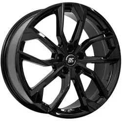 RC Design Rc34 Black Gloss 7x19 ET 43 5X112 Alufelge Schwarz