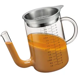 Fett-Trennkanne - transparent