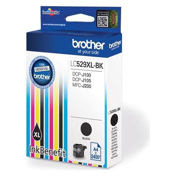 Brother LC529XL-BK Sehr hohe Ergiebigkeit (BK) (LC529XLBK)