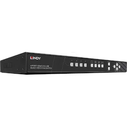 LINDY 32329 - 4-Port KVM Switch, HDMI