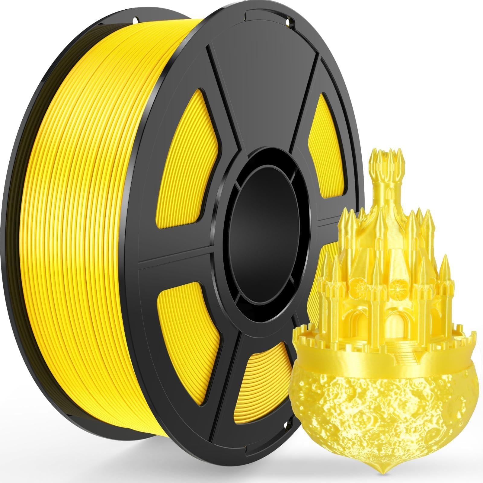 Famanu 3D-printer filament geel 1,75 mm 1 kg