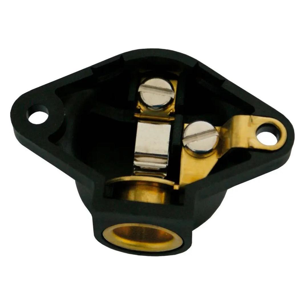 Hella 8JB 004 123-001 Steckdose - Anbau - Stecker: Schraubkontakt - Kunststoffgehäuse - DIN/ISO: 416 (8JB 004 123-001)