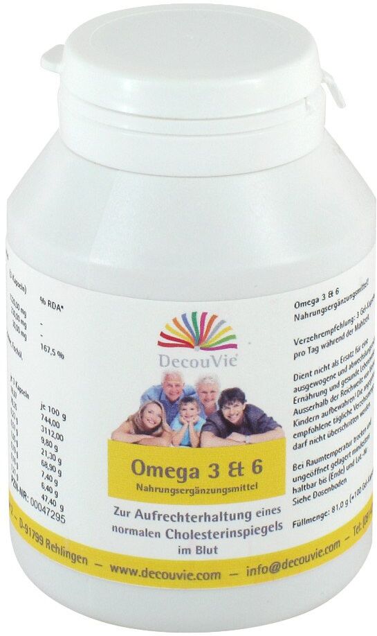 Omega 3 & 6 Kapseln