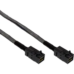 INLINE Mini-SAS HD Kabel, SFF-8643 zu SFF-8643, mit Sideband, 0,5m