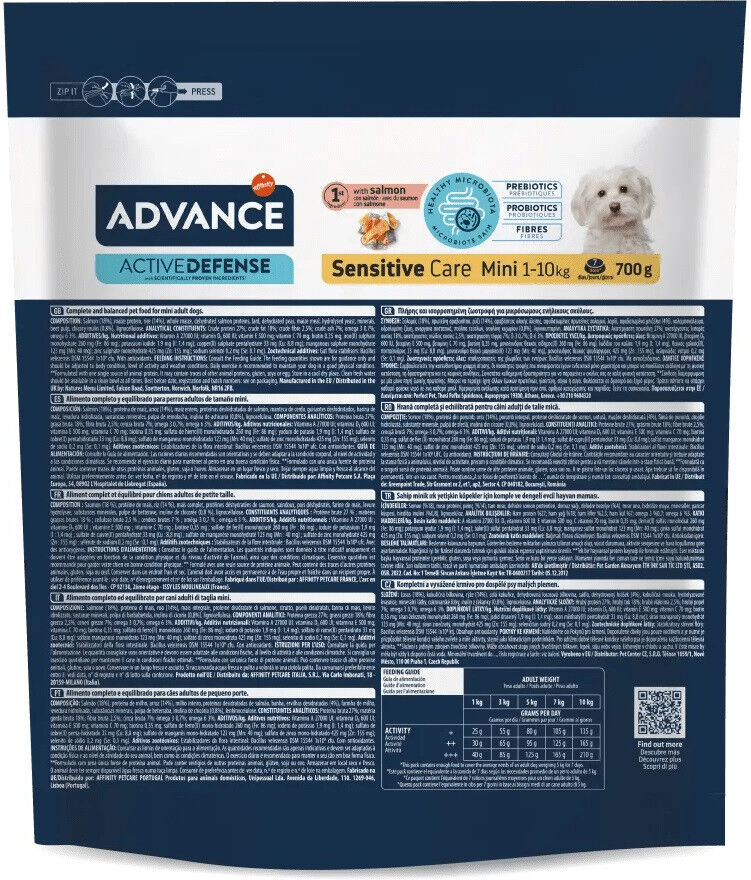 Advance Mini Sensitive 700 gr