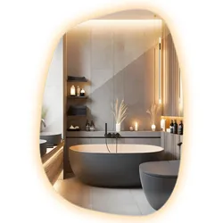 LED SPIEGEL 90,9x66 cm Warmweiß 3000K