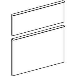 Geberit Schubladenfront Eiche 598755000 zu iCon WTU 841377