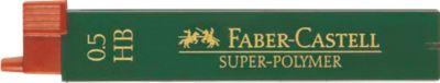 Feinminen Faber-Castell Super-Polymer, HB, 0,5 mm, 12 Stück