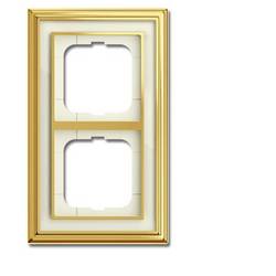 Busch-Jaeger 2fach Rahmen Rahmen Gold 2CKA001754A4634 1 St.