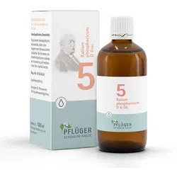 BIOCHEMIE Pflüger 5 Kalium phosphoricum D 6 Tropf. 100 ml