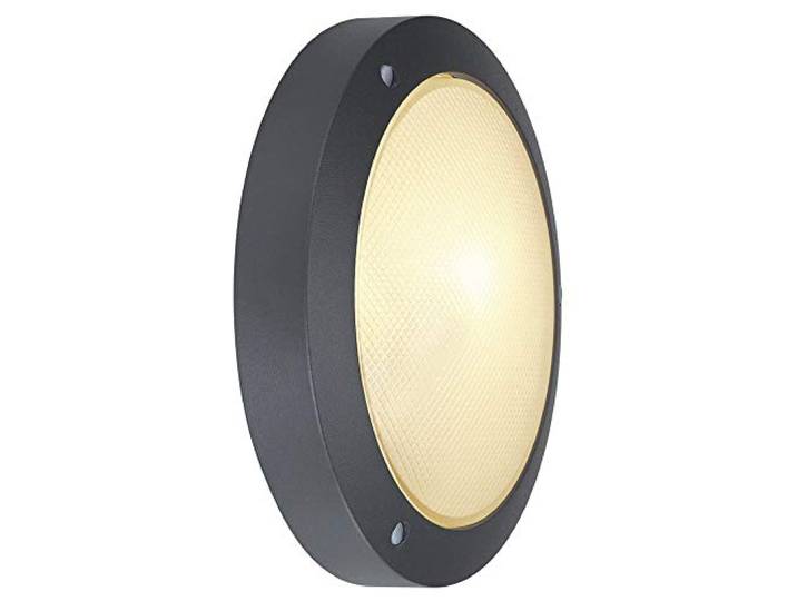 SLV BULAN Plafonnier rond; anthracite; E14; max. 60 W; verre satiné 229075