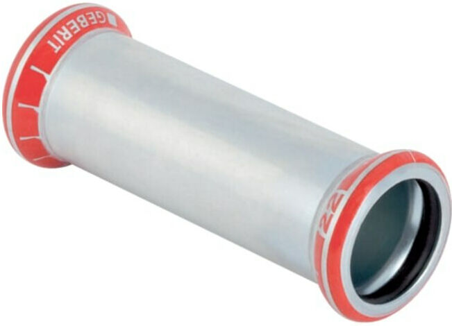Geberit Manchon coulissant Mapress acier C ø 15 mm, zingué extérieur (22102)