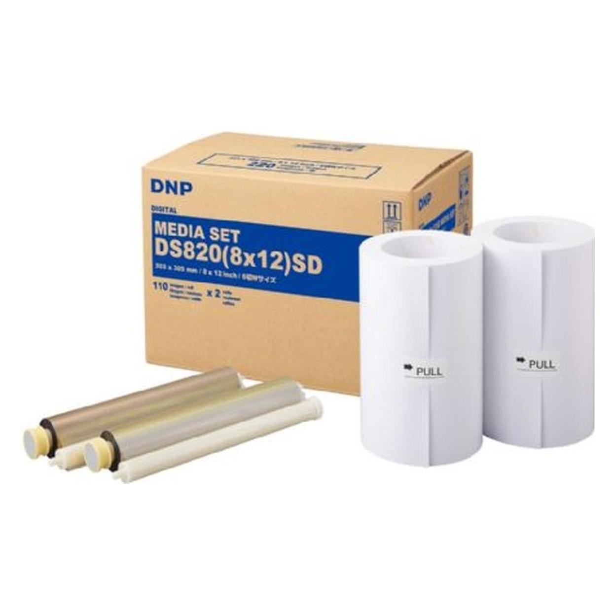 DNP DS 820 SD Media Kit 20x30 cm 2x 110 Prints (110 g/m², 20 x 30 Zentimeter, 220 Stk.) (212825)