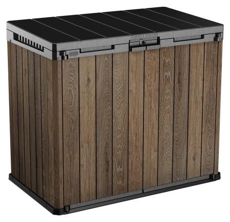 Rojaplast Deco Tuinopslag, 1150 liter, walnootkleur