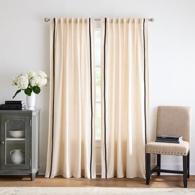 Martha Stewart Annika Curtain Panel Pair
