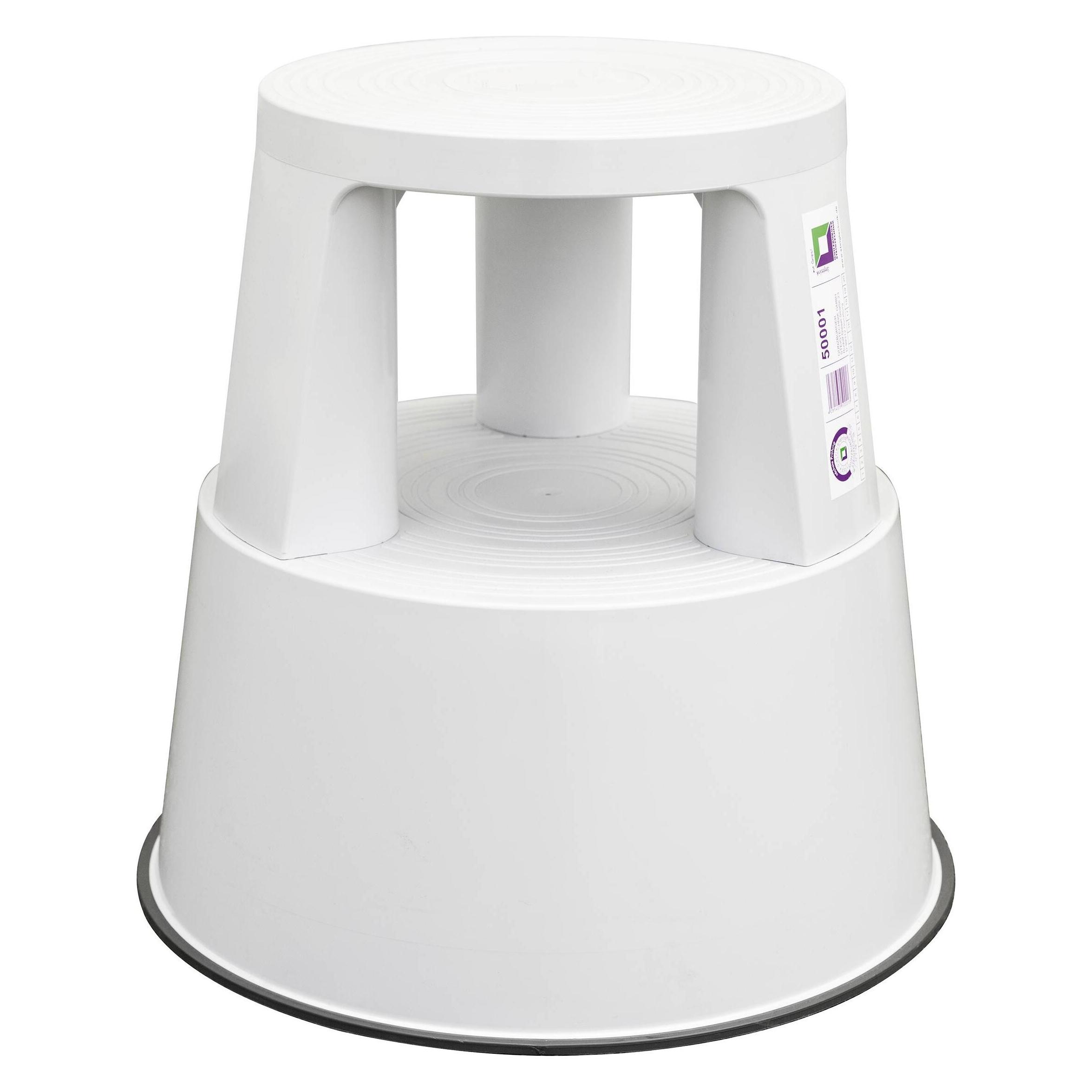 Munk Kunststoff-Rolltritt Kunststoff RAL 7035 lichtgrau (Trittleiter, 45 cm) (050001)