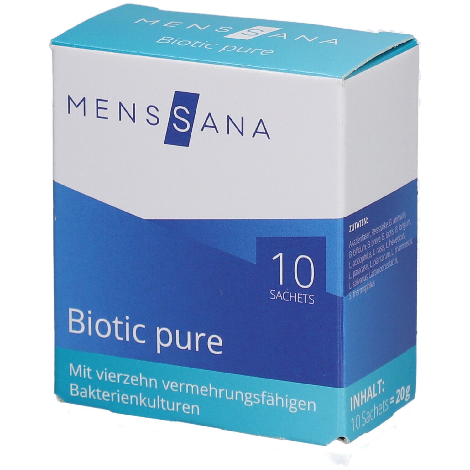 Biotic pure MensSana Pulver 10 St