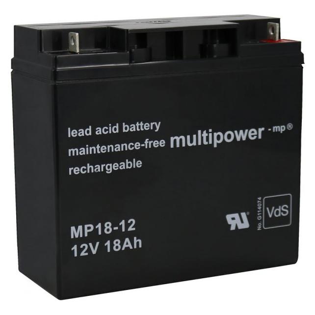 Güde Batterie MP 18-12 / 12 V 18 Ah " für Stromerzeuger der GSE Serie (40635-02001)