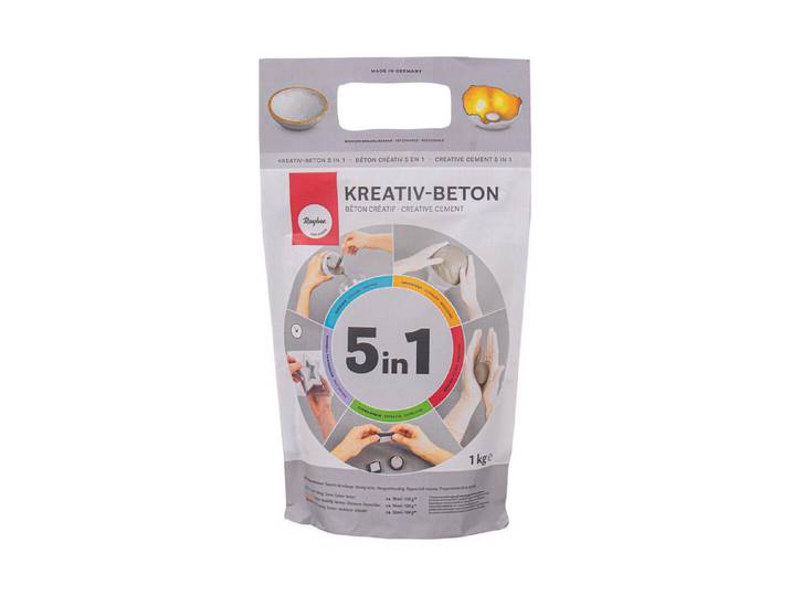 Kreativ-Beton 5in1, Beutel 1kg