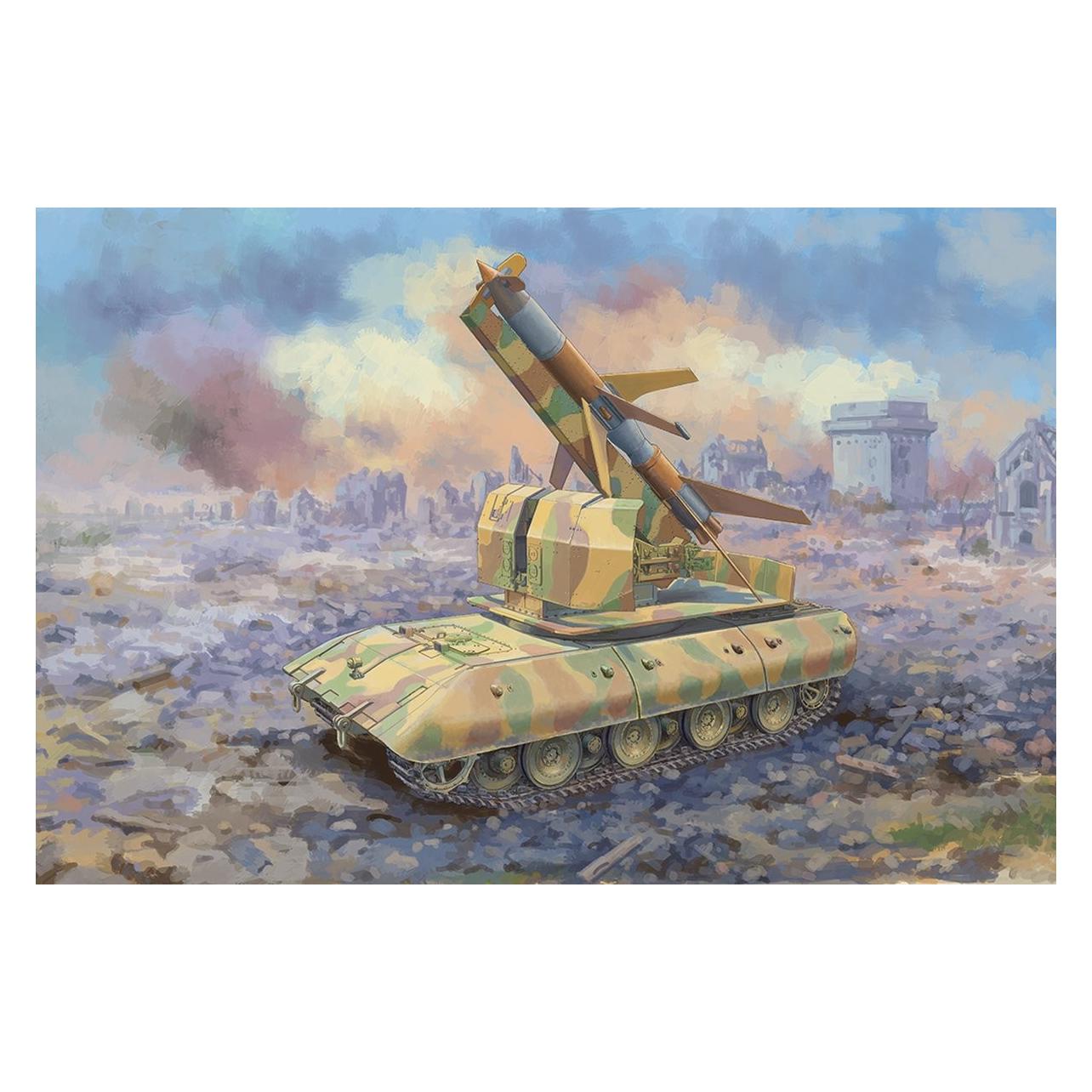 Trumpeter E-100 Flakpanzer w/Flakrakete Rheintocher I (09586)
