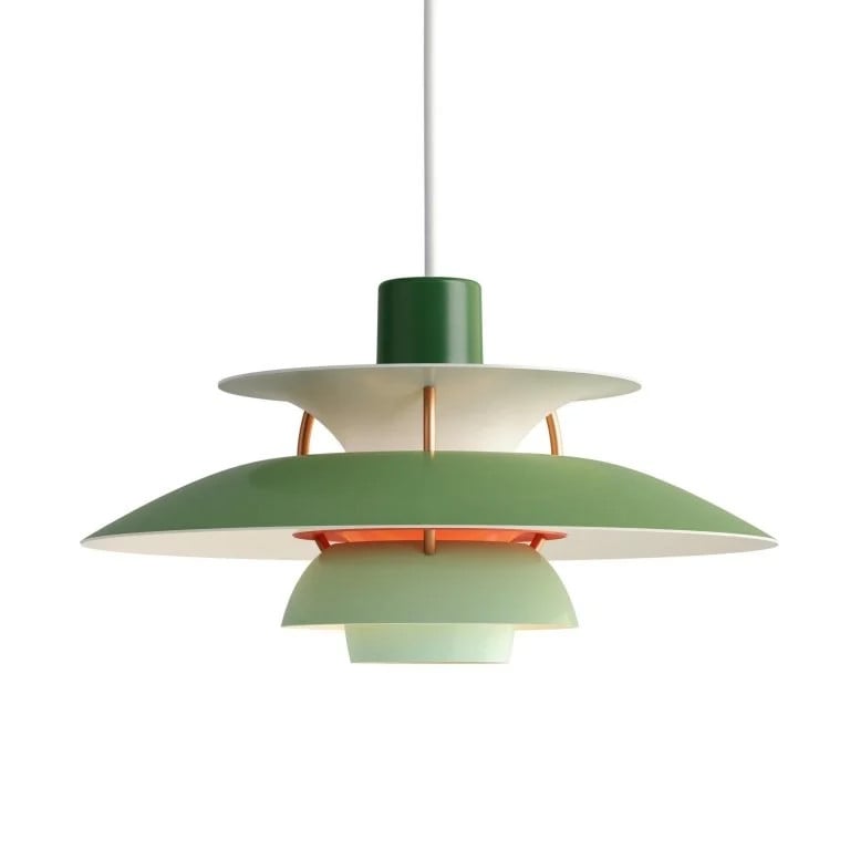 Louis Poulsen PH 5 mini hanglamp Groen Ø30 cm