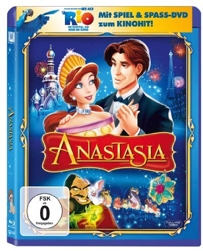 Don Bluth - Anastasia (+ Rio Activity Disc) [Blu-ray] - Preis vom 11.10.2026 15:43:13 h