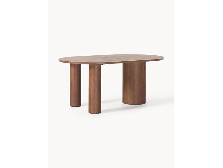Table ovale en chêne Dunia, tailles variées