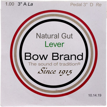 Bow Brand NG 3rd A Gut Harp String No.19