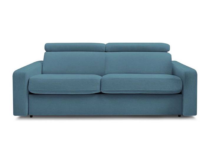 3er Sofa BOBOCHIC MONACO Stoff hellblau