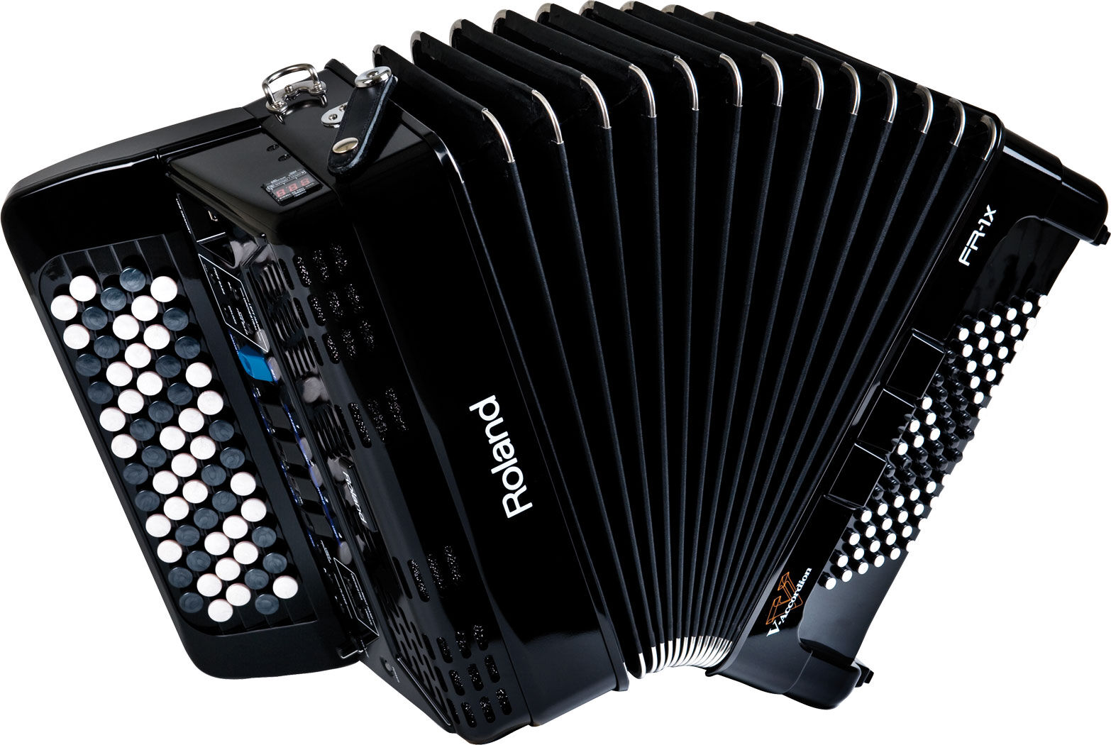 <b>Roland FR-1XB BK Acordeão Eletrónico Botões Preto USB</b> Acordeão Electrónico de Botões